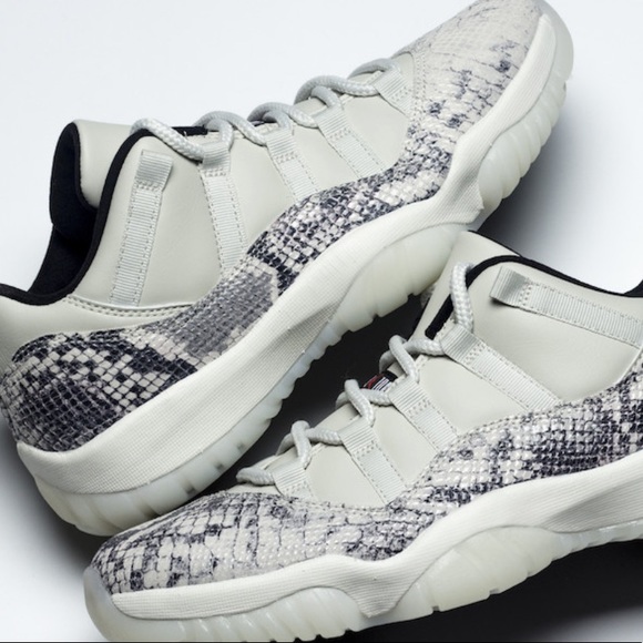 grey snake skin jordans